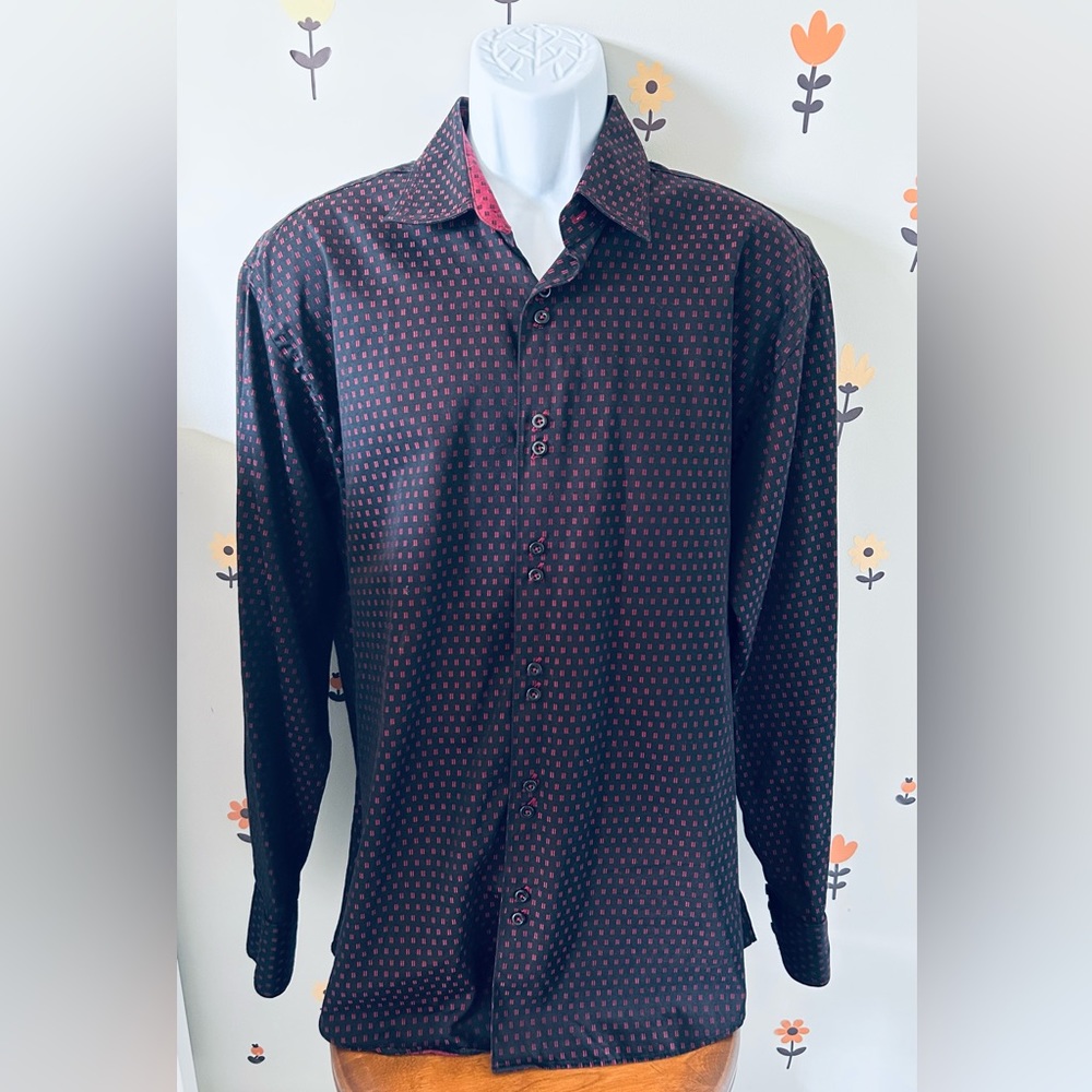 MARQUIS Men's Long Sleeve Dress Shirt